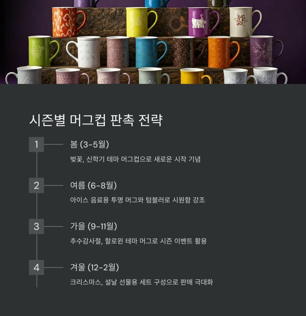 업종별 머그컵 판촉 성공 사례